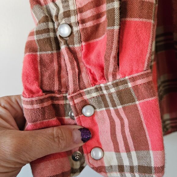 Levi's Men's Western Classic Fit Long Sleeve Button-Down Shirt Medium - Picture 5 of 6